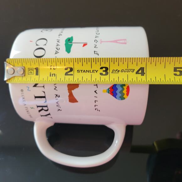 Vintage Wine Country Coffee Cup Vintage dated 1990 Luke A Tuck Mug - Picture 9 of 10